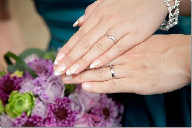 フルオーダーメイドのマリッジリングです