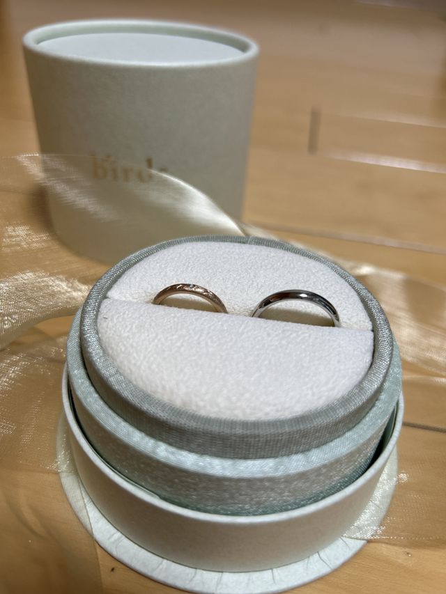 購入した結婚指輪