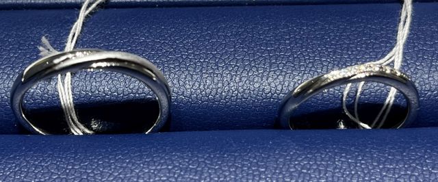 購入した結婚指輪です。