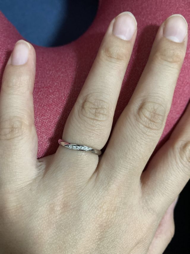 初めての指輪