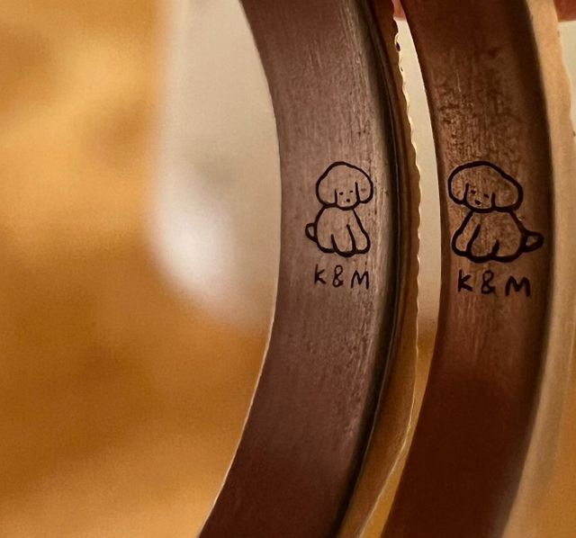 てらおかなつみさんのアーティスト刻印