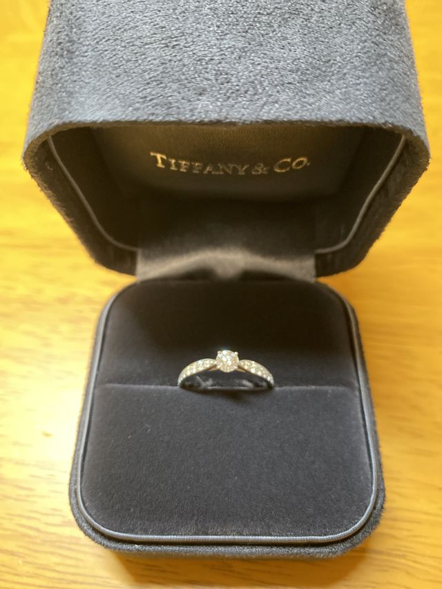 Tiffanyの婚約指輪