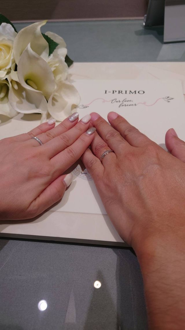 着用すると指が綺麗に見えます