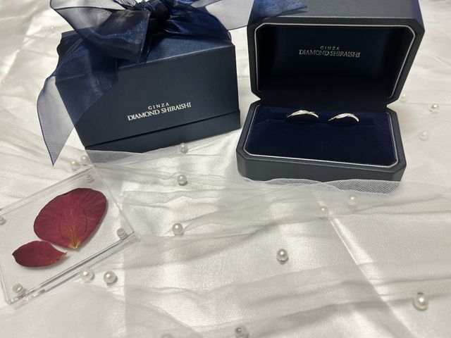 一生に一度の指輪の購入を素敵な思い出にできて良かったです