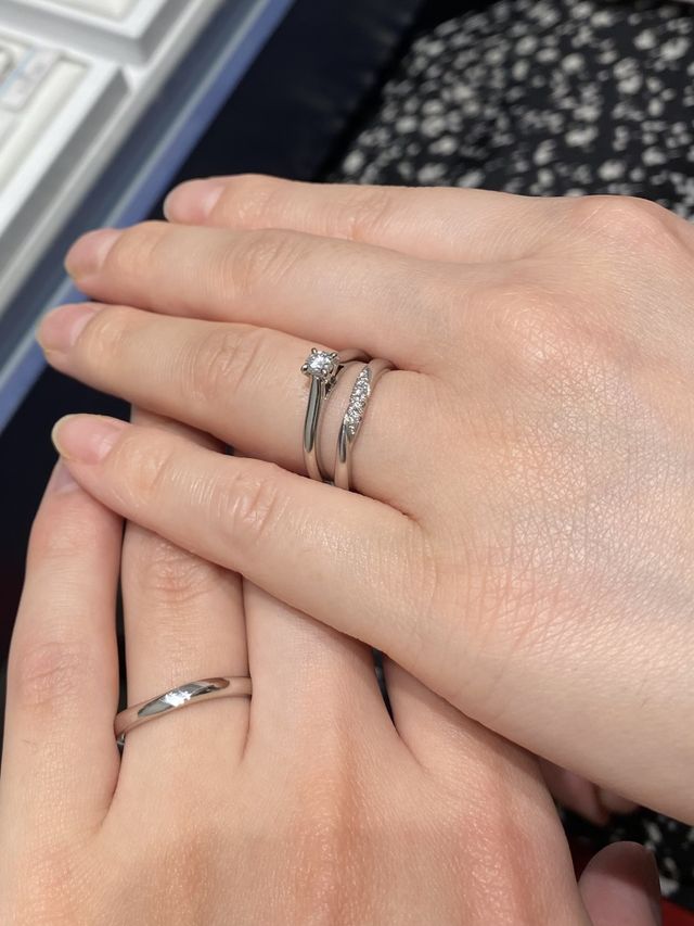 実際の着用時の写真です