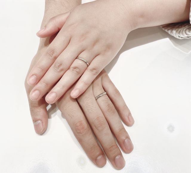 受け取った初日の記念写真