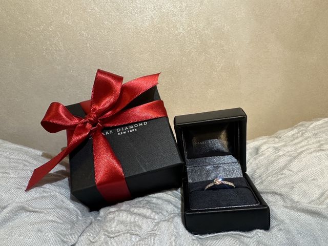 ラッピングもかわいく施してもらえました。