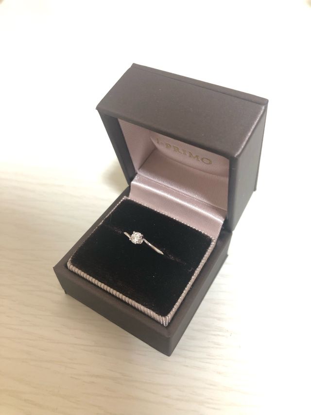 いただいた箱に入れて撮りました