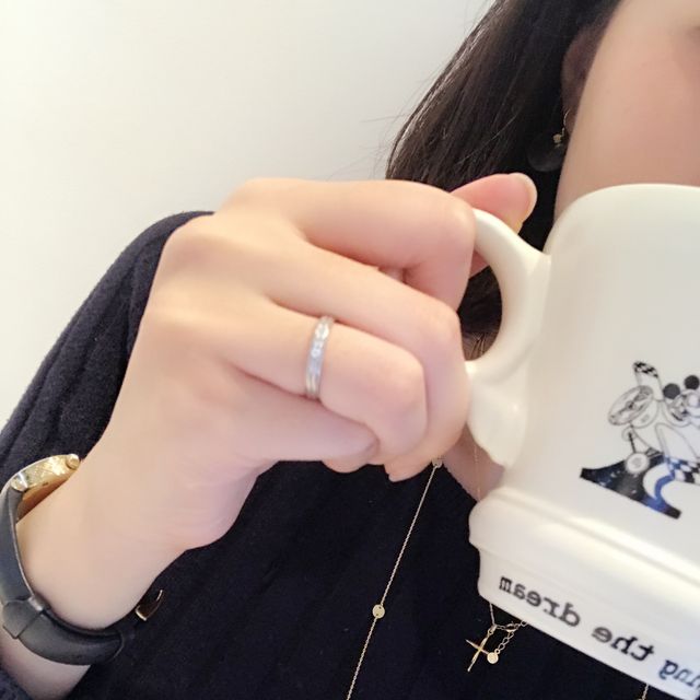 何をしててもダイヤモンドがキラキラしてくれて幸せ❤︎