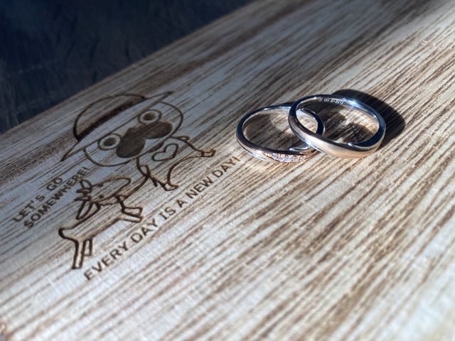 指輪のフォルムがとても綺麗