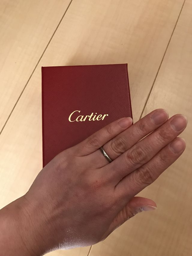 普段つけていてもシンプルながらに上品さがあります。