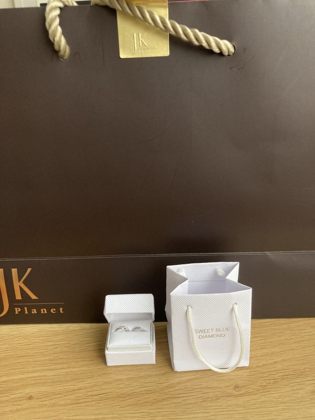 ベビーリングをサービスでつけていただけました。