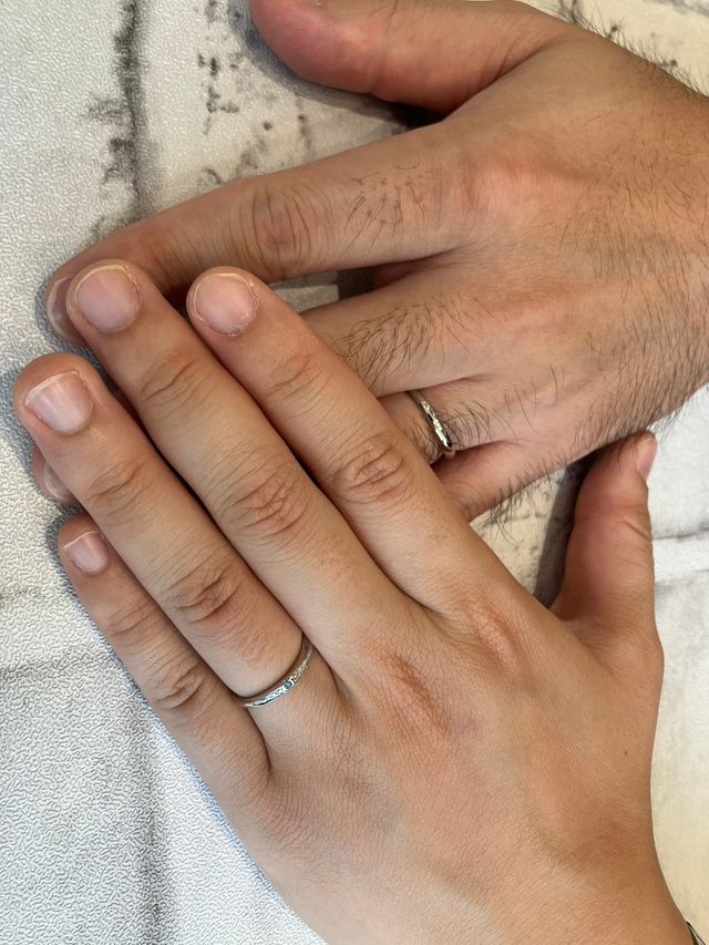 2人でお店で撮ってもらったものです