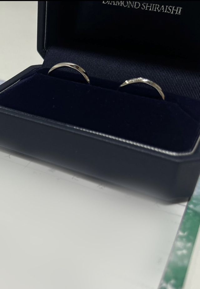 結婚指輪です