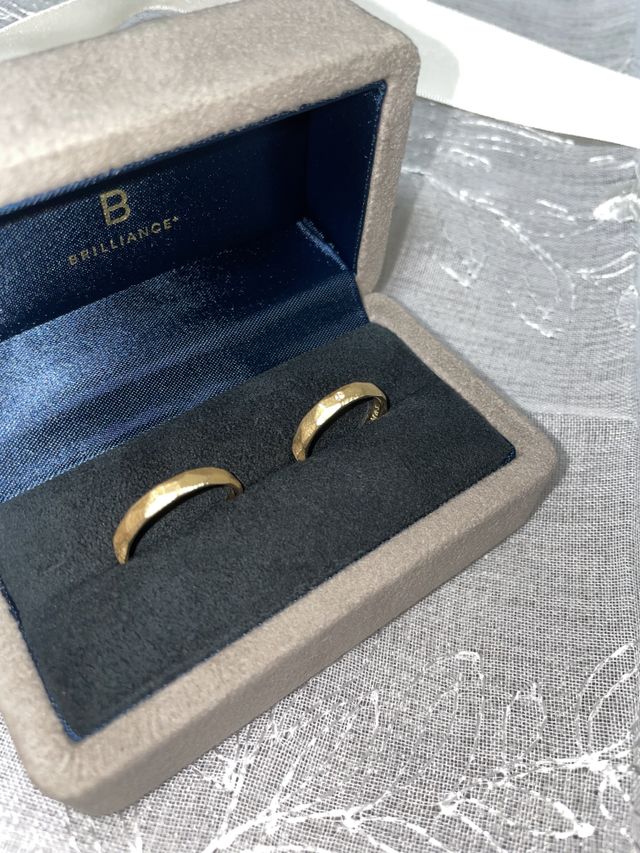 届いた直後に撮った写真です♡
