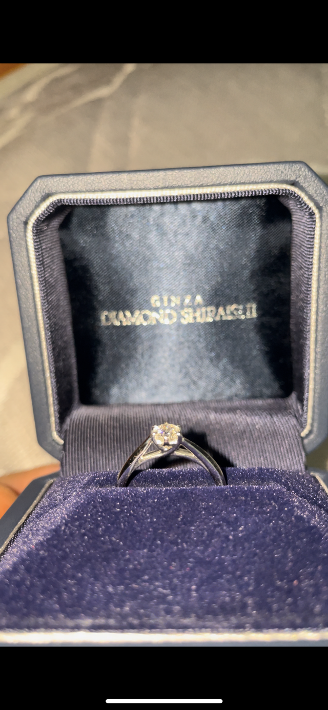 指輪ケース収納時