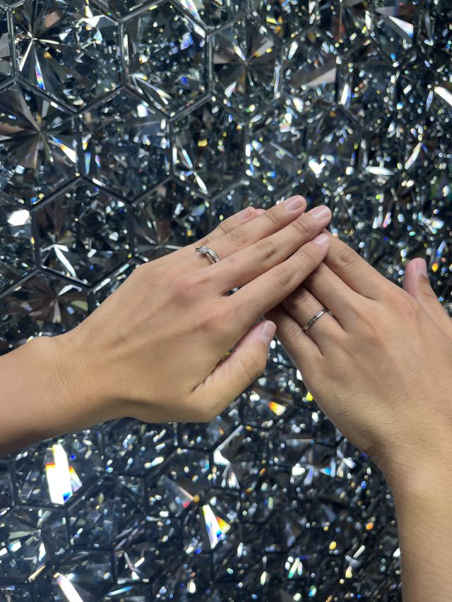 受け取った日に撮りました。