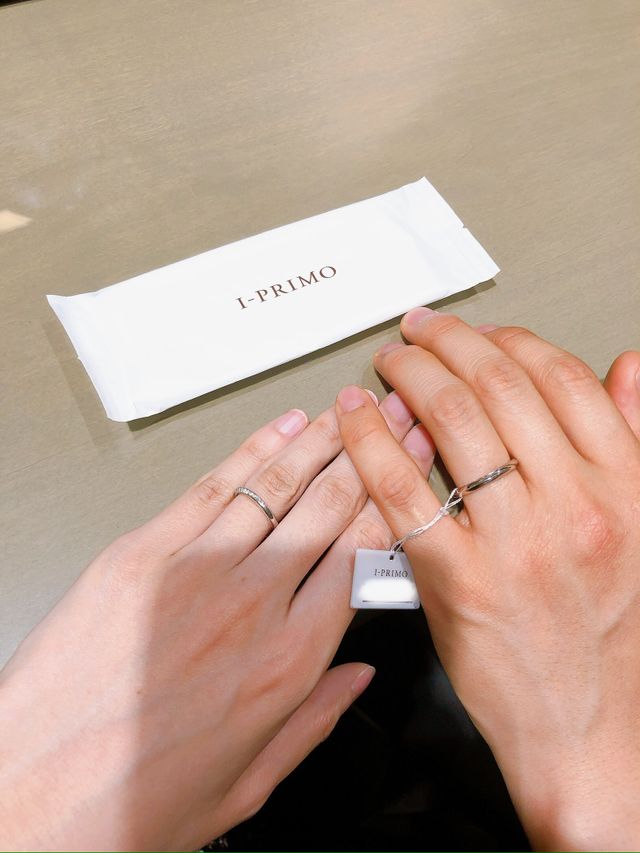 試着の時の写真