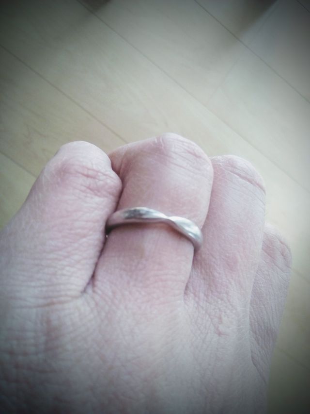 シンプルな指輪