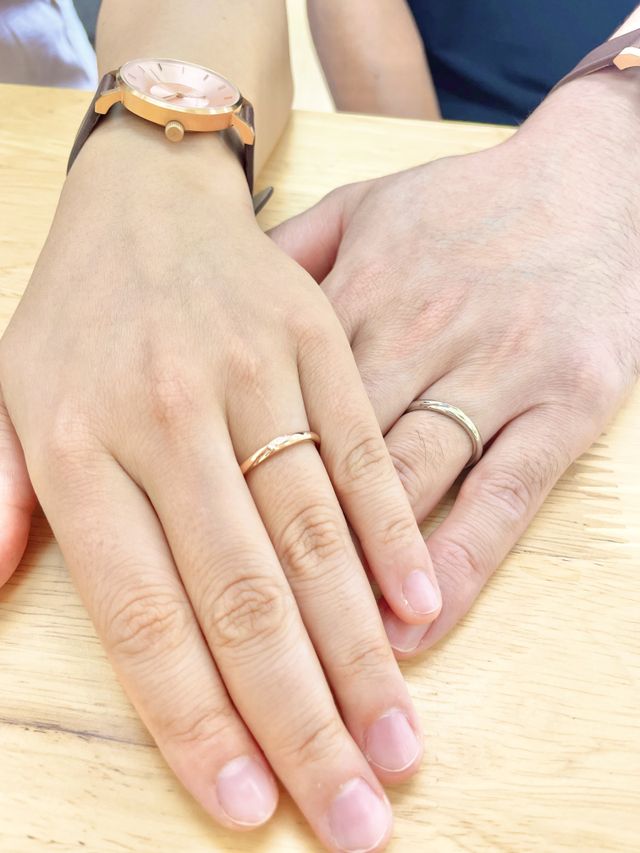 ロゼットマリッジリング「目的地」