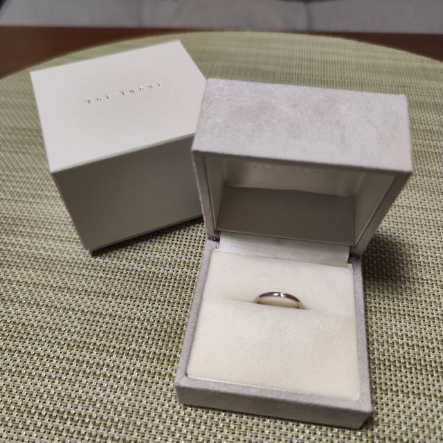 結婚指輪の写真です。