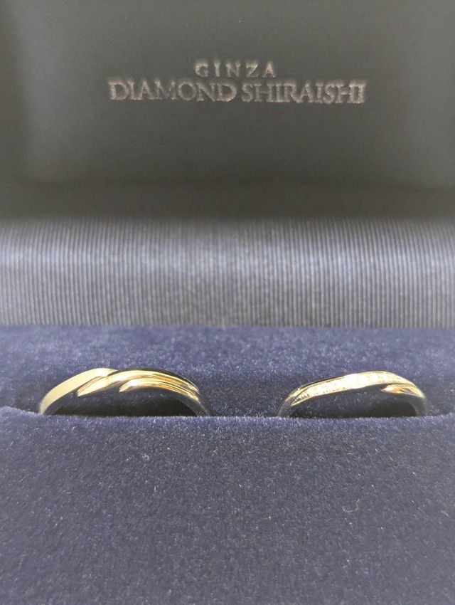 結婚指輪のペアリングです