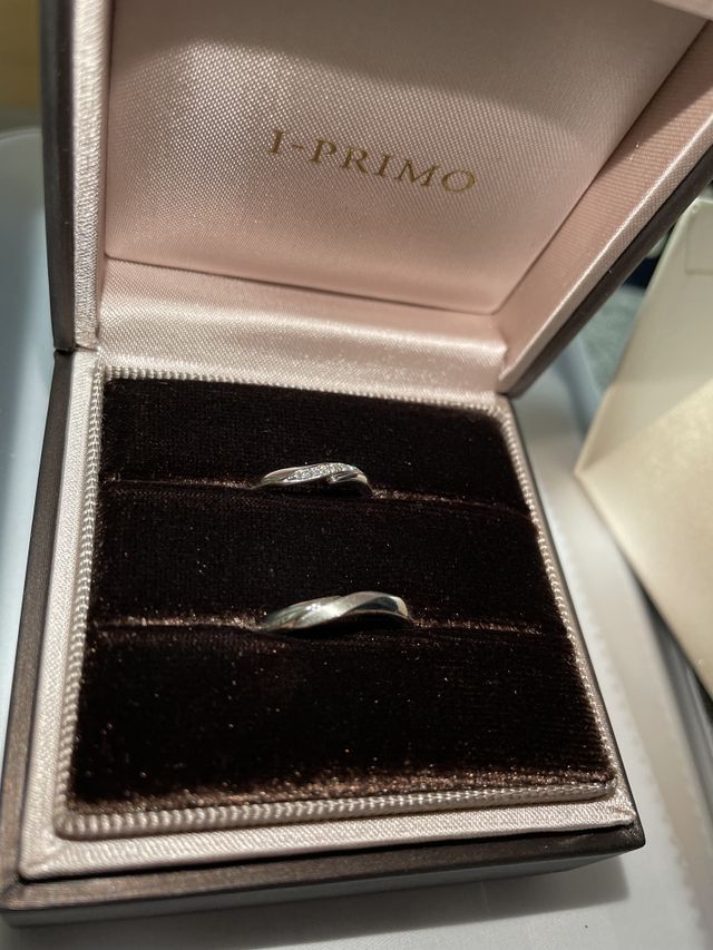 結婚指輪になります。
輝きが素晴らしいです！