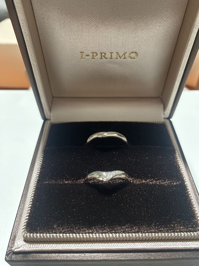 結婚指輪として購入しました。