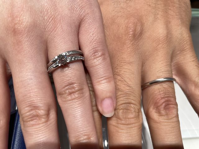 結婚指輪と婚約指輪