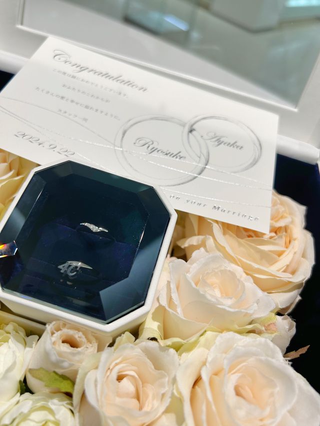 スタッフさんがお写真を撮らせてくれました☺︎
