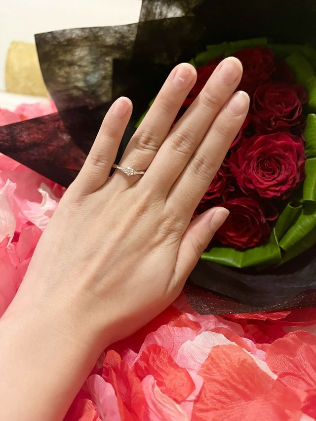 プロポーズしていただいた時の写真です。