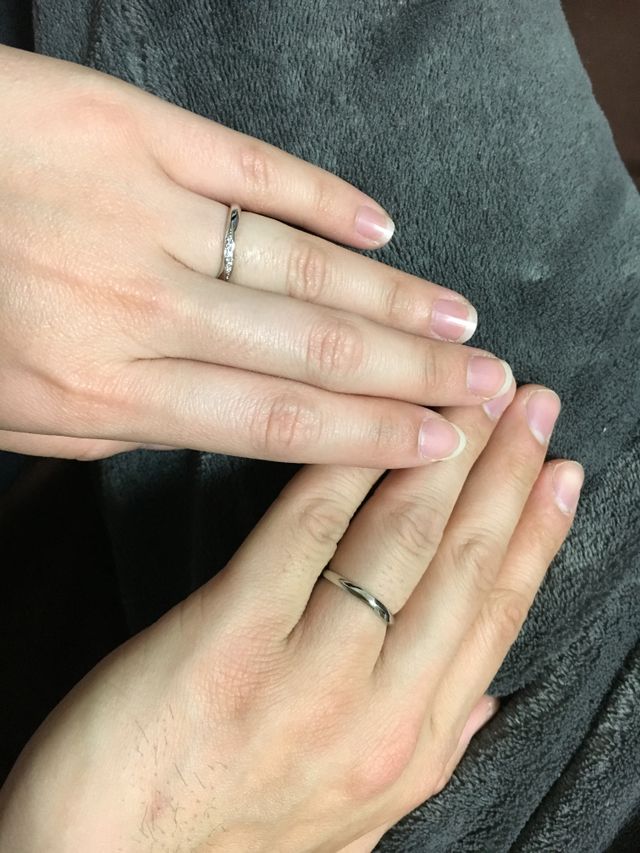 優しいカーブがとてもステキです。