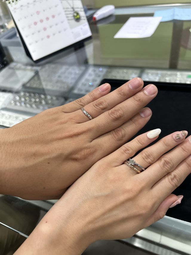 婚約指輪 シルバー
結婚指輪 ピンクゴールド