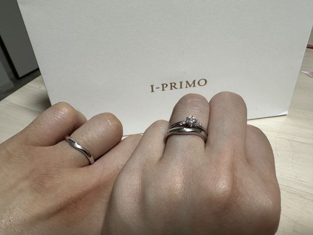 着用時の写真アップ