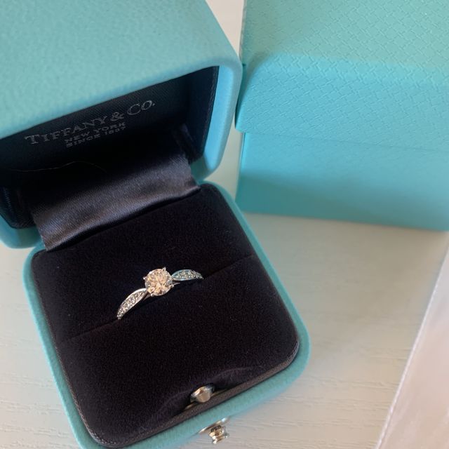 Tiffanyのブルーボックスに憧れがありました！