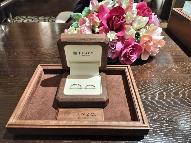 受取の際、箱を開いた瞬間の写真です✨