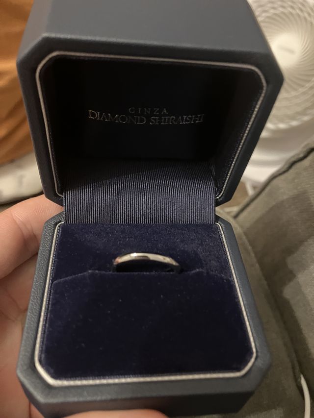 受取後自宅で撮影しました