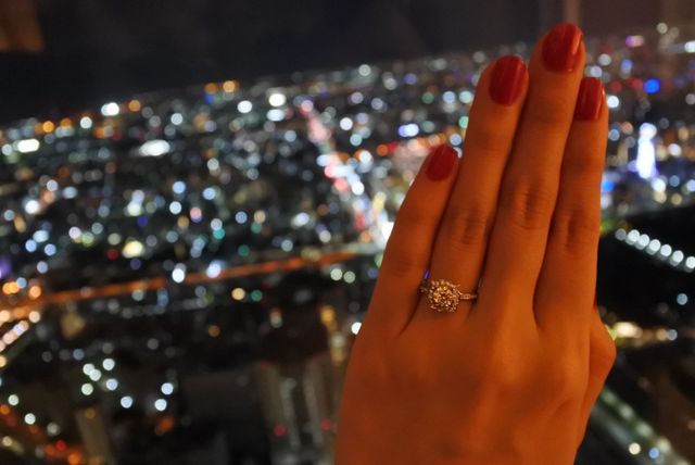 都会の夜景にも負けない輝きです！