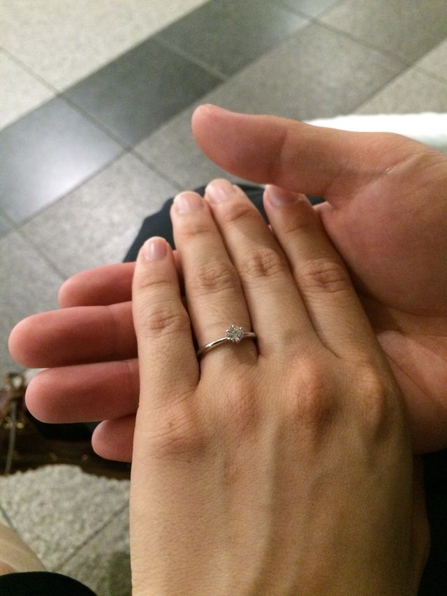 ダイヤモンド銀座シライシのプロポーズリング