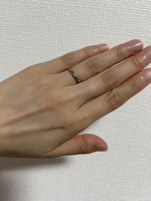 今日、手元に届き、初めて着用しました。