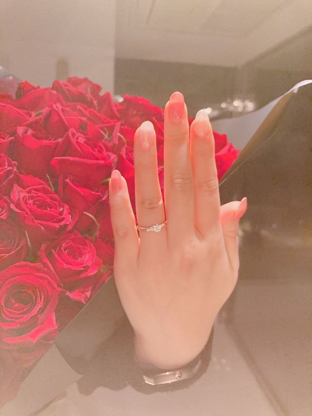 プロポーズの時の写真です。