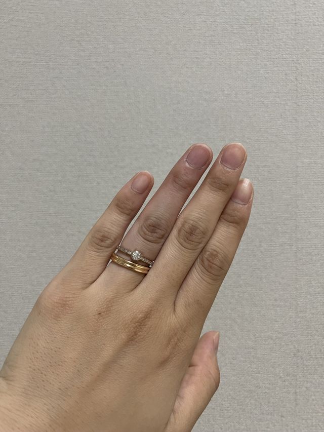 重ね付けもバッチリです！