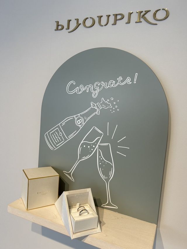 店舗に撮影ブースが有りました！