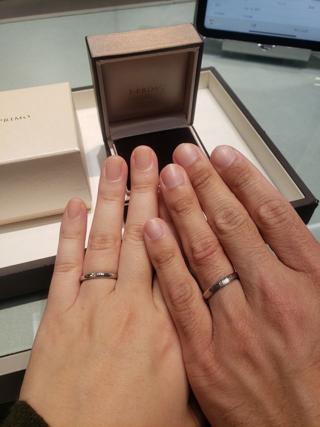 受け取り時にとった写真です