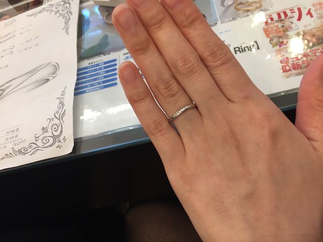 ゆるいS字カーブとダイヤモンドが綺麗に並んでいます。