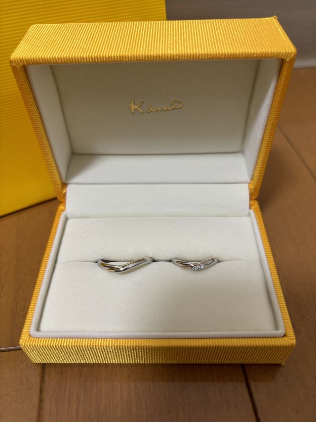 結婚指輪の写真