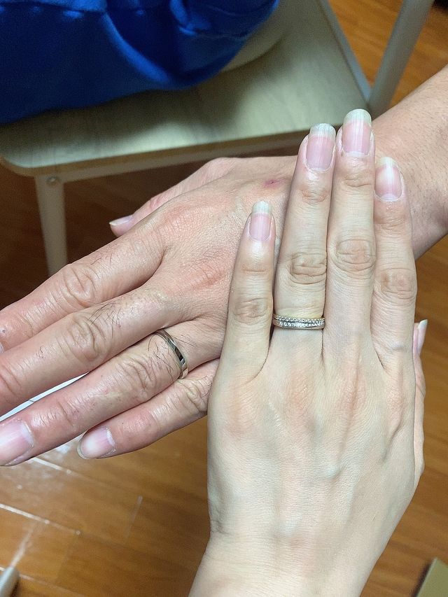 指輪が届いた日