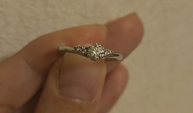 指輪単体の写真です