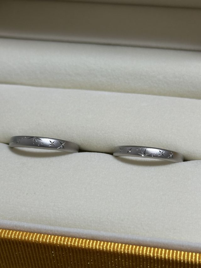 二つを合わせると星になります