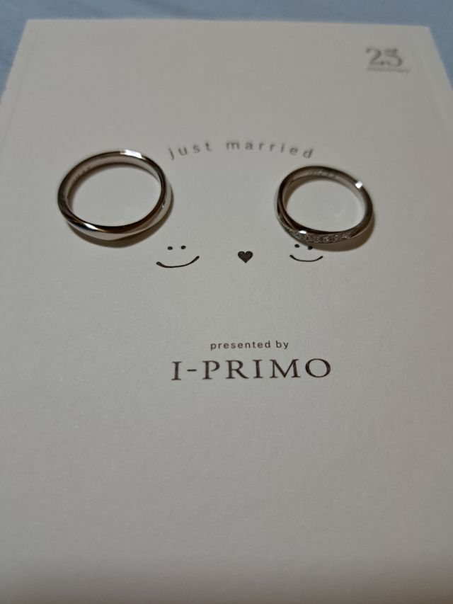 台紙を頂いたので記念に撮った写真です。台紙も可愛く素敵です。